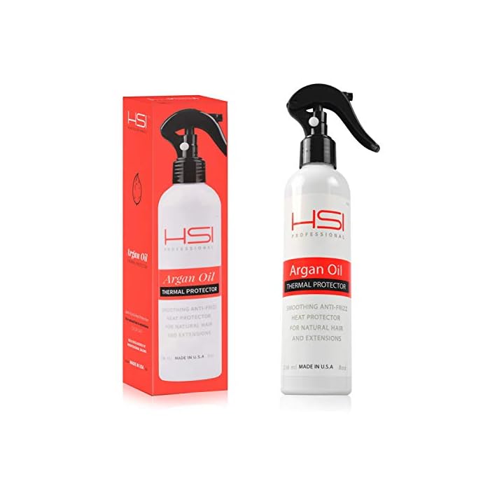 HSI PROFESSIONAL Argan Oil Heat Protector | Protect up to 450º F from Flat Irons