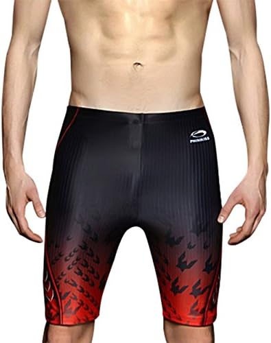 Phinikis Mens Jammer Chlorine Resistant Quick Dry UPF 50 Rapid Swim Trunks