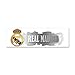 CafePress - Real Madrid Elegant Car Magnet 10 x 3 - Car Magnet 10 x 3, Magnetic Bumper Sticker