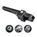 Bullbar Mounting Bracket 1 Inch LED Light Bar Mounting Bracket Bullbar Nudge Adjustable Bar Tube Clamp Roll Cage Holder for Jeep Offroad SUV (1 Pair, Lifetime Warrant)