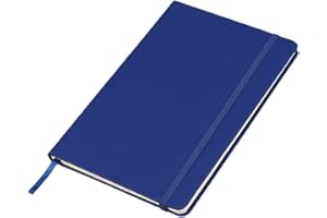 Hardcover PU Notebook B5 Notepad Solid Color Leather Office Journal Elastic Strap 80 Sheets Wide Linded