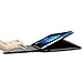 Galaxy TabPro S 12 case, Infiland Folio Premium PU Leather Slim Stand Cover Case For Samsung Galaxy TabPro S 12-Inch 2016 Release Tablet, Navy