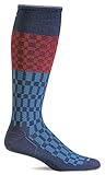 Sockwell Men's Checkmate Moderate Graduated Compression Sock