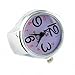Youyoupifa Arabic Numbers Quartz Alloy Finger Ring Watch (Light Purple)