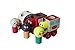 Naovio Kids Wooden Megnetic Train Toys Train Collection Compatible Toy Set with Magnetic Connection Train Toy Set,6 Pcs of Carriages