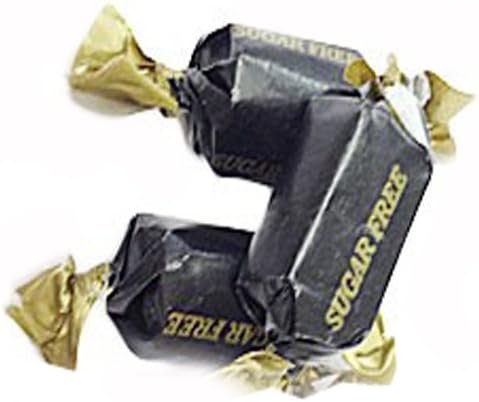 Sugar Free Wrapped Liquorice Toffee 500 Gram Bag (1/2 Kilo)