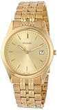 Pulsar Men's PXH450 Dress Gold-Tone Watch