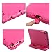 NEWSTYLE Kids Case for iPad 9.7 inch 2017/2018 Shockproof Stand Cover with Built-in Handle for Children for Apple New iPad 9.7-inch 2017 2018 (Rose)