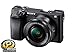 Sony Alpha a6300 Mirrorless Digital Camera with E PZ 16-50mm F3.5-5.6 OSS Power Zoom Lens (Black) primary