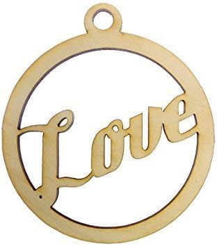 Love Ornament - Love Christmas Gift - Love Gift Topper - Love Gift - Love Ornaments - Custom Love Gift