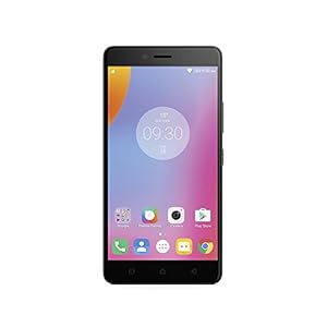 Lenovo K6 Smartphone 12,7 (5 inch) display (16 GB, Android) donkergrijs