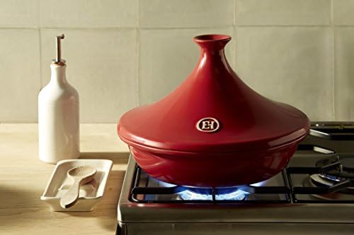 Emile Henry Eh349532 Tajine Céramique Rouge Grand Cru 3,5L Ø32 cm