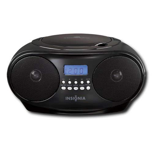 Insignia – CD Boombox with AM/FM Tuner – Black