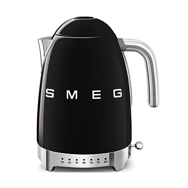SMEG Jarra eléctrica 1.7L KLF04BLEU Europea 220v | Negro - Imagen 2