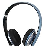 Sgin Wireless Bluetooth Headphones Foldable Noise Cancelling On Ear Headset Stereo with In-line Microphone Sweatproof Extremely Portable and Adjustable for Smart Phones ipad