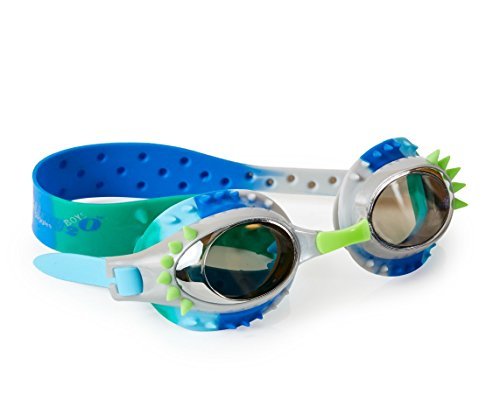 Bling2O Boys Aquaman Swim Goggles - Cool And Functional Swimming Goggles! (Jellyfish Grey) (858591005504)
