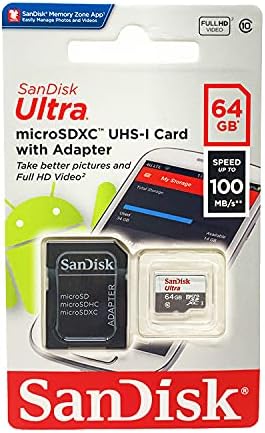 Sandisk Ultra Sdsquns-064G-Gn3Mn 64Gb 100Mb/S Uhs-I Class 10