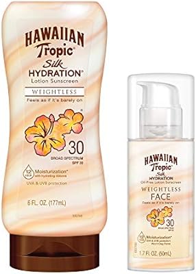 hawaiian tropic silk hydration weightless sunscreen