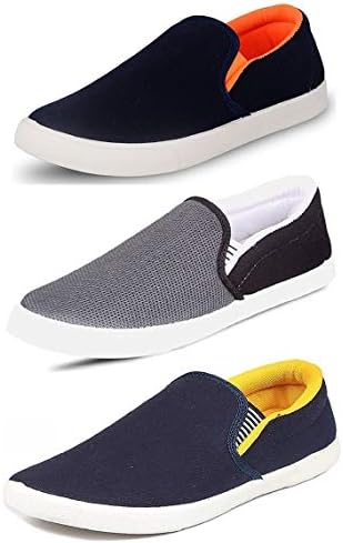 WORLD WEAR FOOTWEAR Men's Loafer (Set of 3 Pairs)