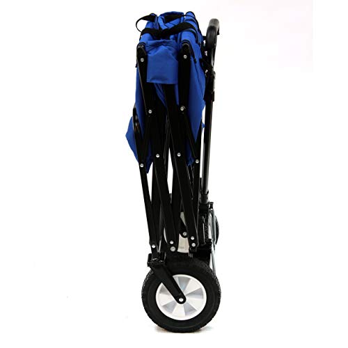 Mac Sports WTC-111 Outdoor Utility Wagon, Blue (Certified Refurbished) - Thumbnail 4