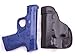 OUTBAGS LOB3S-SHIELD Black Genuine Leather IWB Conceal Carry Gun Holster for Smith & Wesson M&P SHIELD 9mm / 40 S&W. Handcrafted in USA.