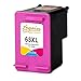 Kogain Remanufactured for HP 63 63XL Ink Cartridges, 1 Black + 1 Tri-Color, High Yield Work with HP Envy 4512 4516 4520 4522, DeskJet 1112 2130 3633 3634, OfficeJet 3830 3831 3832 4650 Printer