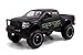 2011 Ford F-150 SVT Raptor Matt Black/Green Pickup Truck Off Road 1/24 by Jada 97479