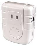 Heath Zenith WC-6011-WH Wireless Command Indoor Lamp Plug-In Converter, White
