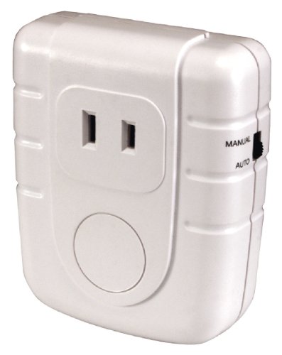 Heath Zenith WC-6011-WH Wireless Command Indoor Lamp Plug-In Converter, White