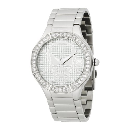 Marc Ecko Men's E11544G1 The Skeletor Silver Stainless Steel Watch
