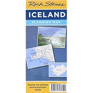Rick Steves Iceland Planning Map Landkaart – Gevouwen Kaart, 25 september 2018