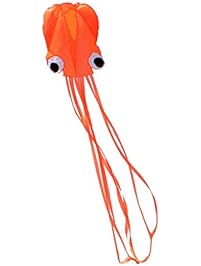 Kites, AnGeer Huge Colorful Kite for Kids with Colorful Long Tails (Random Color)