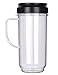 QT Replacement Part Flip Top Lid + 22oz Tall cup For 250w Magic Bullet Mugs & Cups Blender…