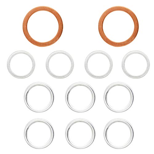 Vypart Differential & Transmission Drain Plug Crush Washers Gaskets