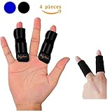 BodyMoves Finger Splint Plus Sleeves Trigger Finger Mallet Finger