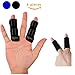 BodyMoves Finger Splint Plus Sleeves Trigger Finger Mallet Finger Broken Finger Rheumatoid Arthritis Post Operative Finger Brace stabilizer Tenosynovitis(Aqua Blue)