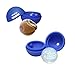 Ice Ball Maker Mold - Blue Silicone Ice Cube Tray for Star Wars Lovers - 5.5X 5.8cm Round Ice Ball Spheres for Baking and Cool Drinks_2 Pack