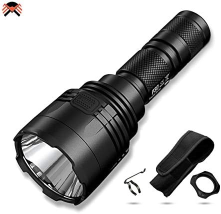 Nitecore P30 Tactical Torch – Super Bright Searchlight 1000 Lumens IPX8 618m Throw [ Batteries NOT Included ]