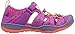 KEEN Big Kid's Moxie Closed Toe Casual Sandal, Purple Wine/Nasturtium, 1 BK (Big Kid's) US