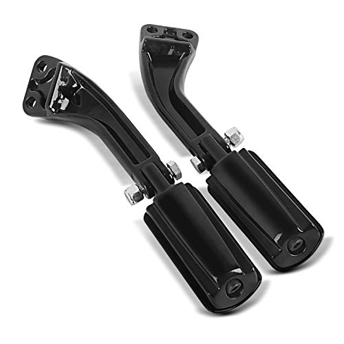 Craftride Passenger footpegs with supports for Harley Dyna Low Rider S