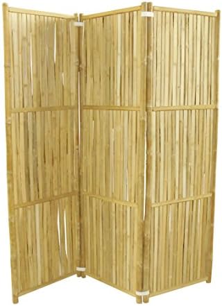 Phat Tommy Indoor or Outdoor 3 Panel Screen Room Divider – For Backyard, Garden &amp; Patio Furniture