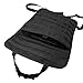 WYNEX Car Seat Back Organizer Pocket Storage, Tactical MOLLE Panel Vehicle Seat Cover Protector Kit Mat Kick Mats Waterproof Universal Automotive (Black)