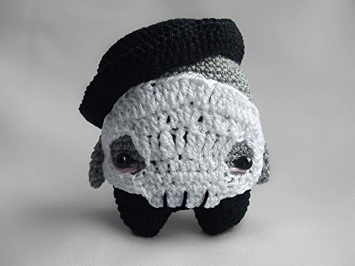 Frankenstein Zombie, Zombie Doll, Zombie Mask, Halloween Skeleton, Skeleton Doll, Frankenstein Doll, Halloween Mask, Crocheted Amigurumi, Amigurumi Doll, Handmade Amigurumi Doll, DIY