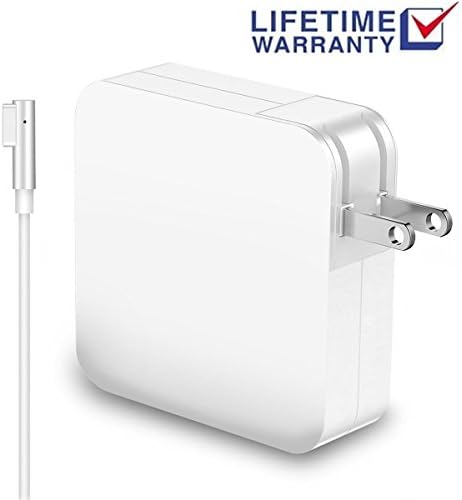 Macbook Pro Charger, 60W L Tip Magsafe Power Adapter Replacement Charger for Apple MacBook Pro 13 inch 15 inch Compatible With Apple Macbooks (Mid 2012) &amp; Before (24 MONTHS WARRANTY)