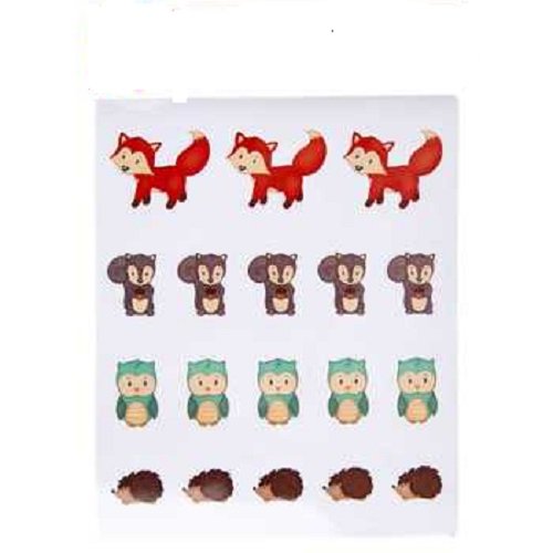 Woodland Party Envelope Seals Favor Treat Bag Fillers Party Supplies