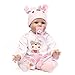 2 Pcs Reborn Doll Accessories Magnetic Pacifier Soother for The Simulated Baby Doll