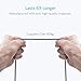 Anker Powerline+ Lightning Cable (3ft), Nylon Braided Charging Cable for iPhone Xs/XS Max/XR/X / 8/8 Plus / 7/7 Plus / 6/6 Plus / 5s and More (Gray)
