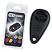 KEYGUARDZ Black Rubber Keyless Entry Remote Key Fob Skin Cover Protector
