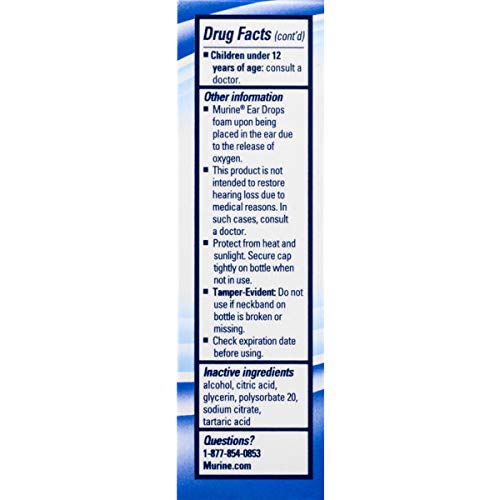 Murine Ear Wax Removal Drops 0.5 oz Natural Wonders Healthcare, Inc.