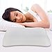 Memory Foam Pillow for Bed Sleeping, Orthopedic Cervical Pillows for Women Men Optimal Comfort and Neck Support Pain Relief with Removable Zippered Pillow Cover, Ergonomic Ingot Pillow